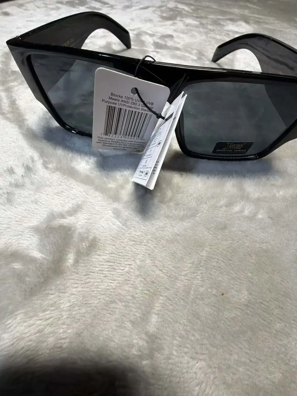 Locs 8LOC91292-BK Flat Top Hardcore Sunglasses